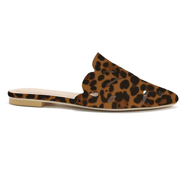 leopard print slide