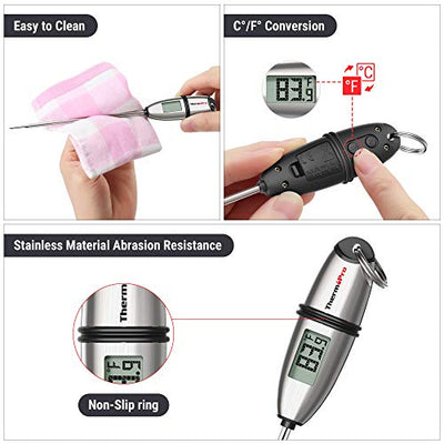 ThermoPro TP02S Digitales Bratenthermometer Fleischthermometer