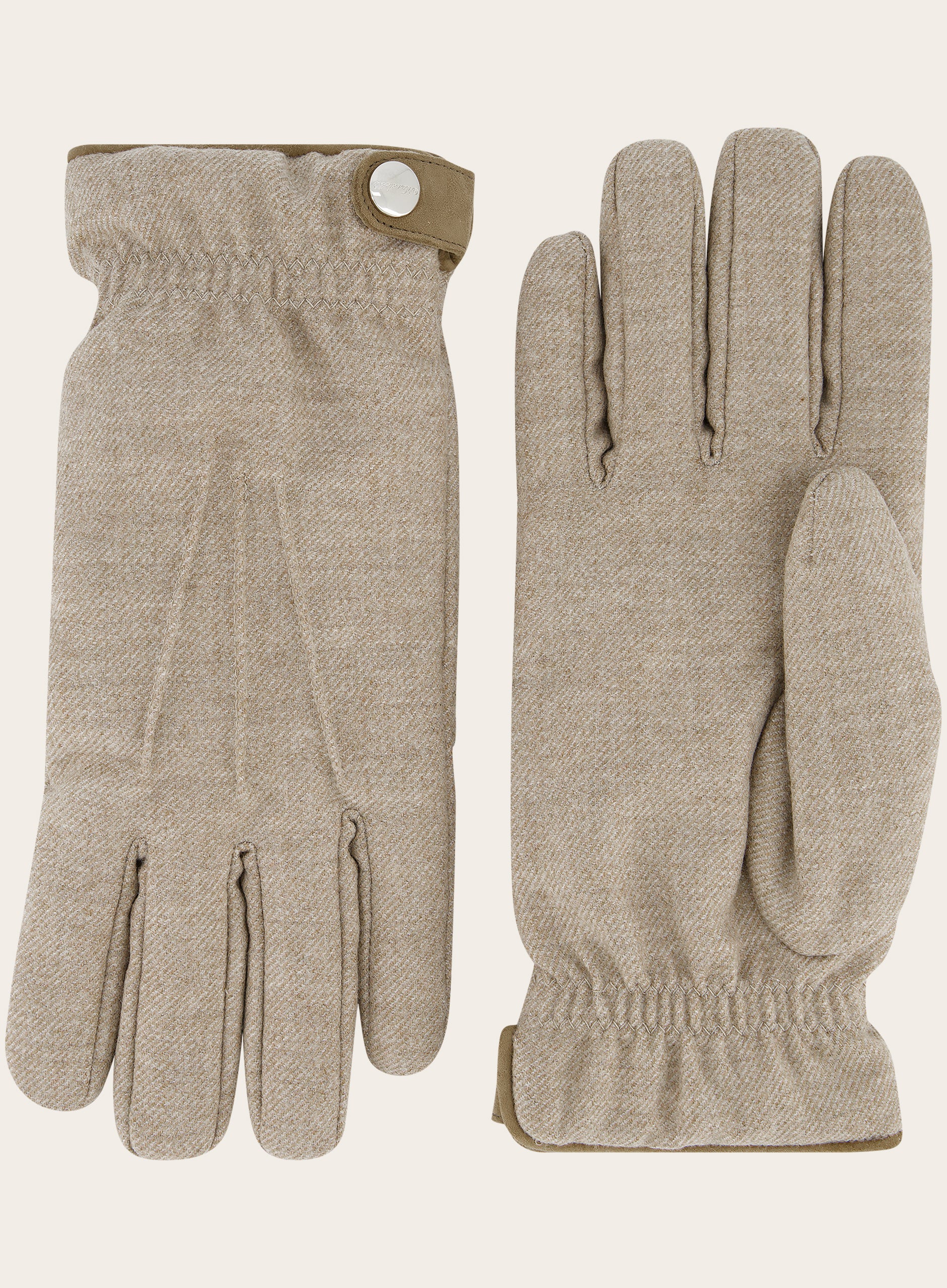 Handschoenen van wol en cashmere Mandelli