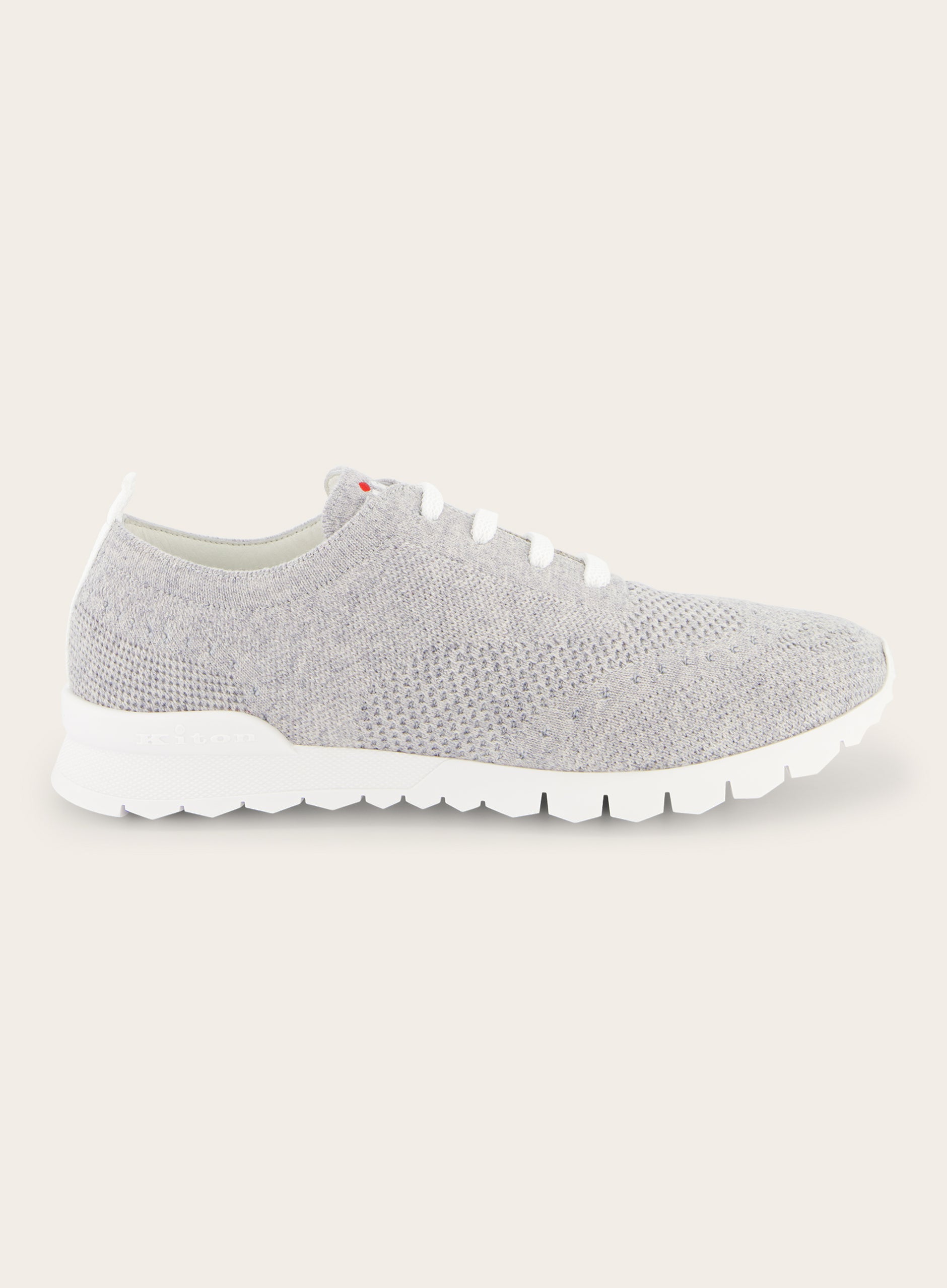Knitted sneakers van cashmere Kiton