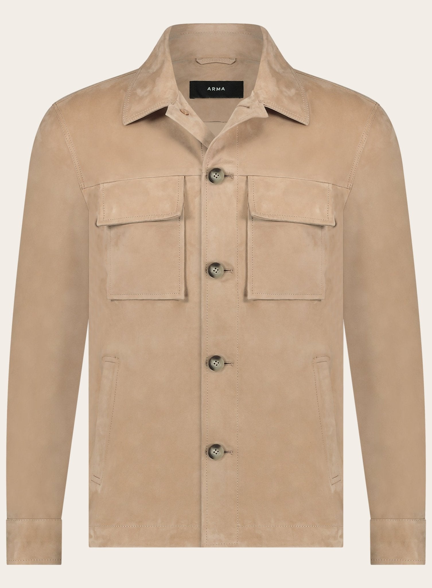 MEX overshirt van suède ARMA