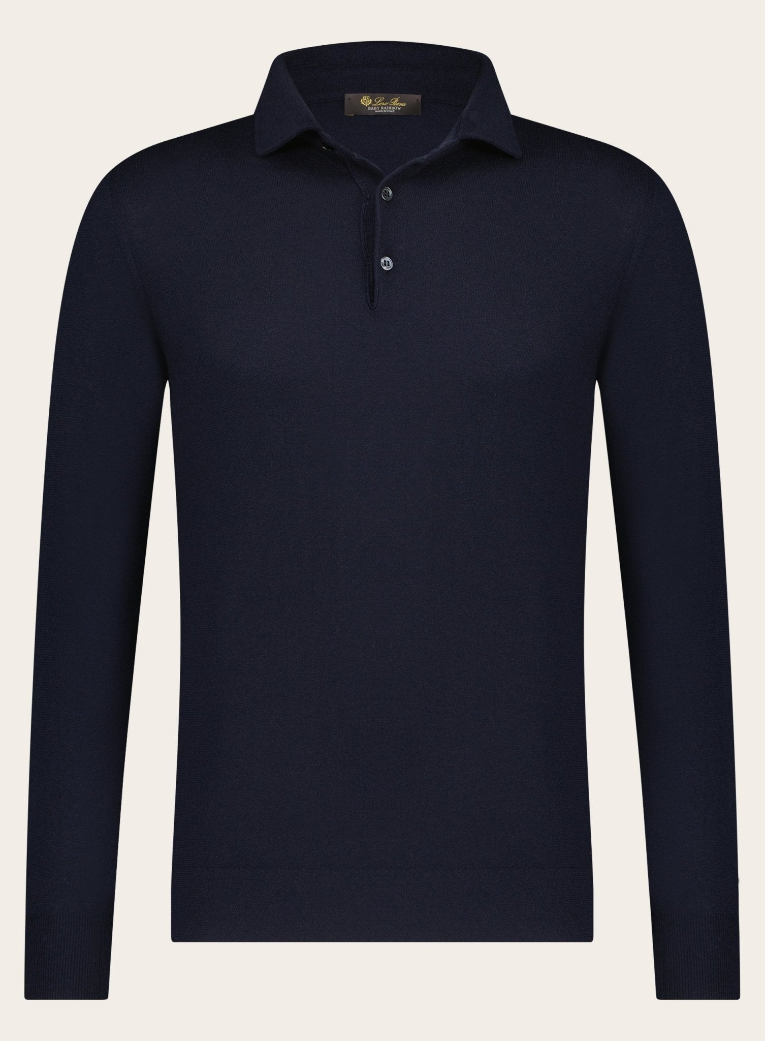 Baby cashmere lange mouwen polo Loro Piana