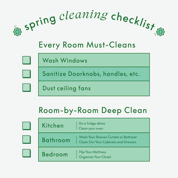 Spring Cleaning Infographic