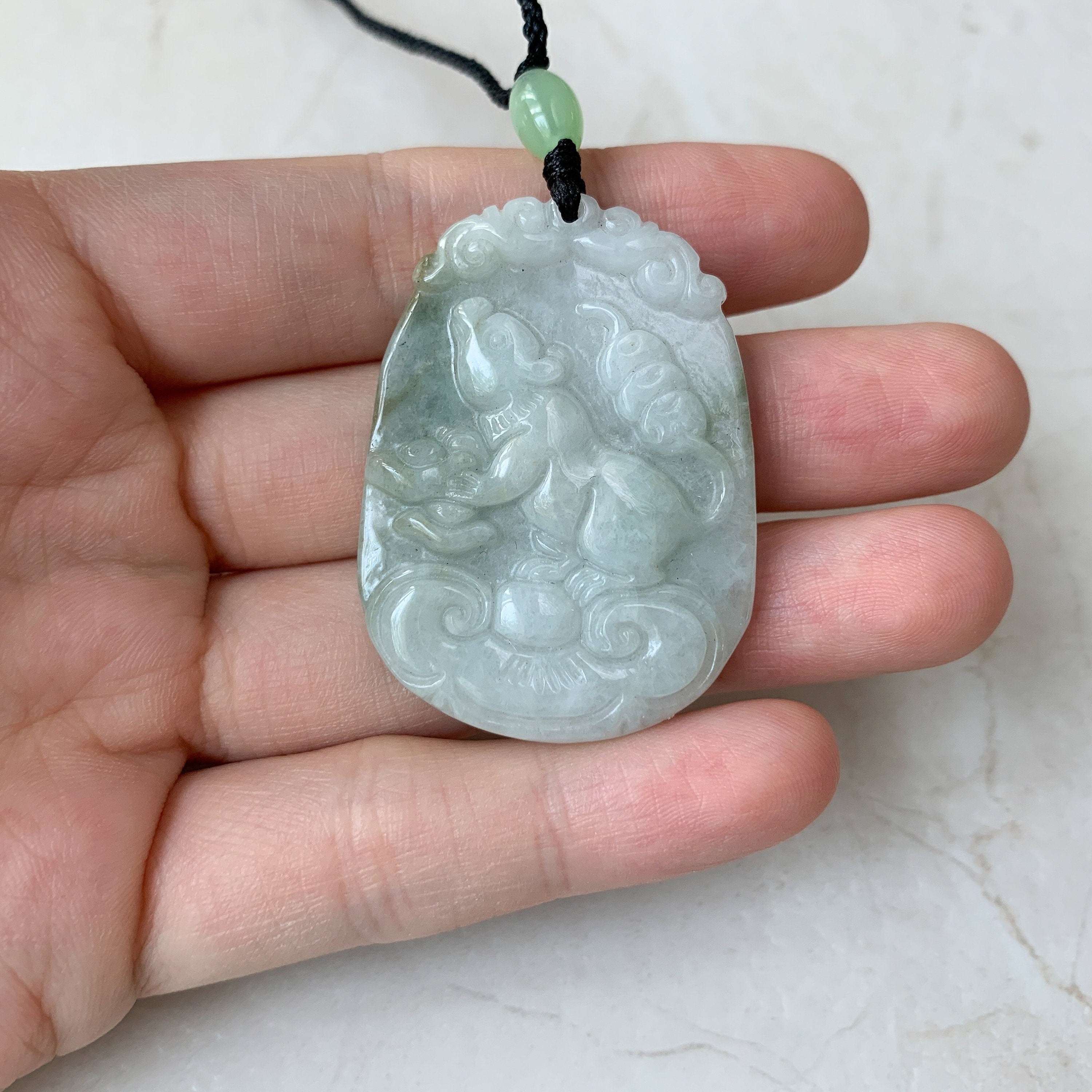 jade rat necklace