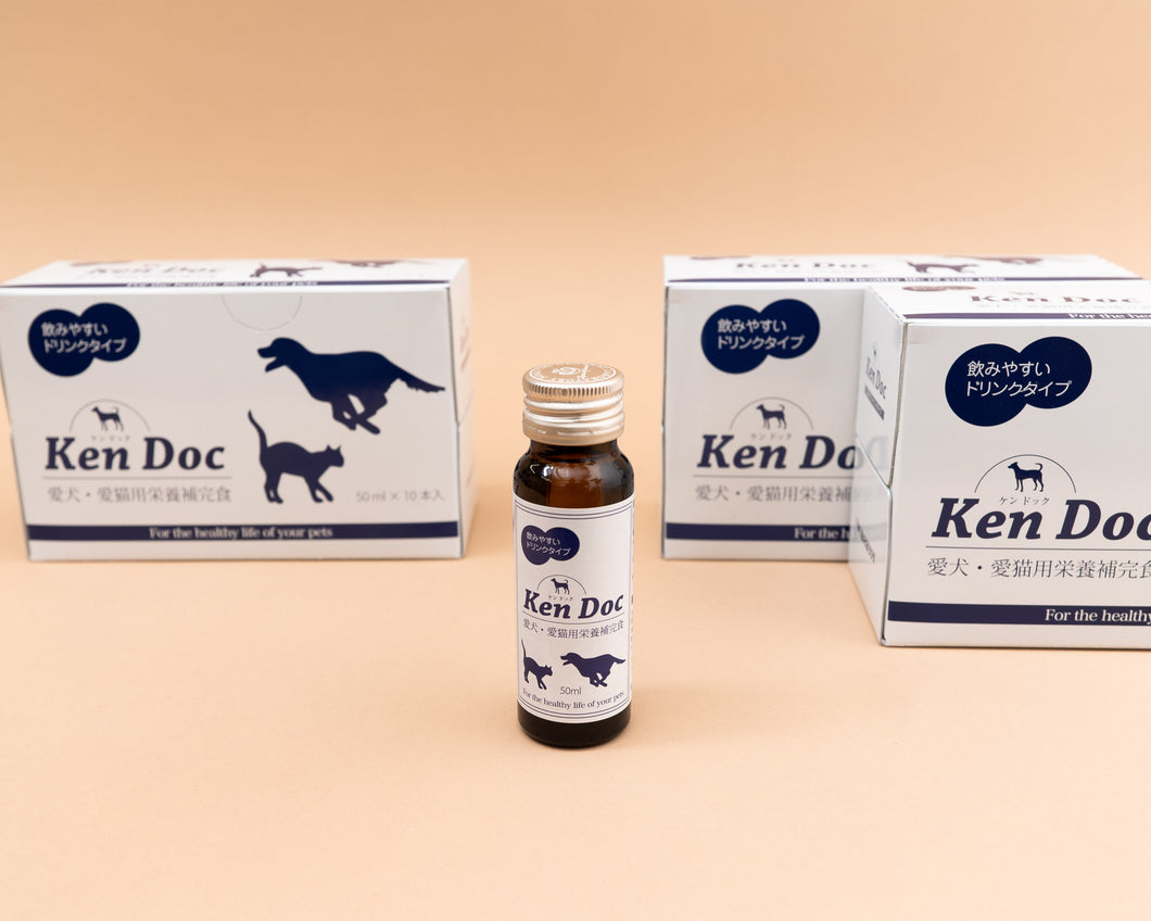 ken Doc 愛犬 愛猫用栄養補完食 50ml✖︎10本入