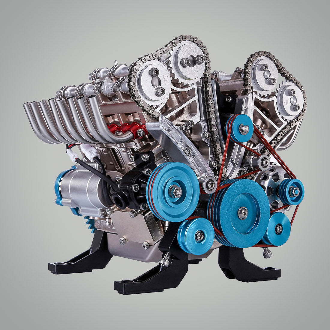 Build Your Own V8 Engine, The TECHING V8 Engine Model Of Dedicated Craftsmanship.