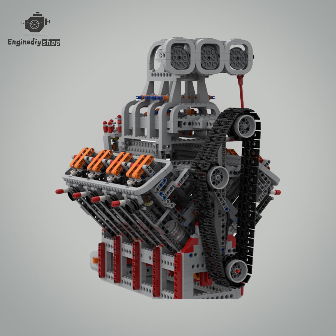 HOLDEN OHV 5.0L V8  MOC Engine Model