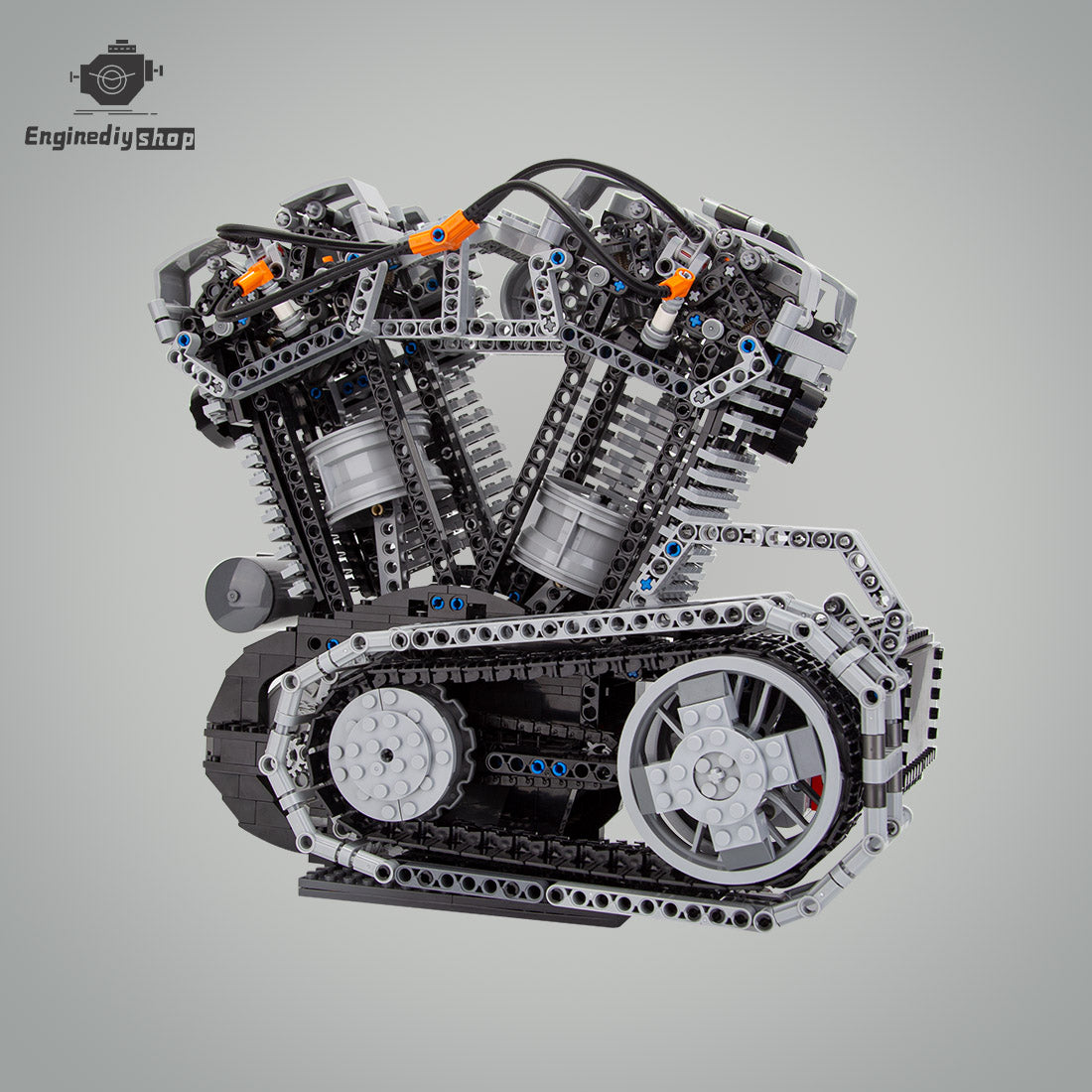 Milwaukee-Eight V-Twin MOC Motor Engine Model Set