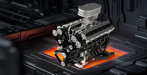 ENJOMOR V12 Engine - A Masterpiece of Mechanical Excellence!