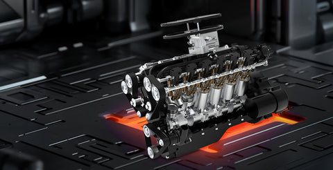 ENJOMOR V12 Engine - A Masterpiece of Mechanical Excellence!