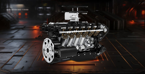 ENJOMOR V12 Engine - A Masterpiece of Mechanical Excellence!