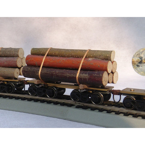 Live Steam steam-driven train model equipped with a double-cylinder single-acting swing steam engine model