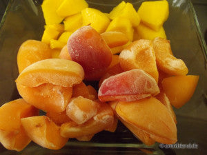 Aprikose-Mango Schale
