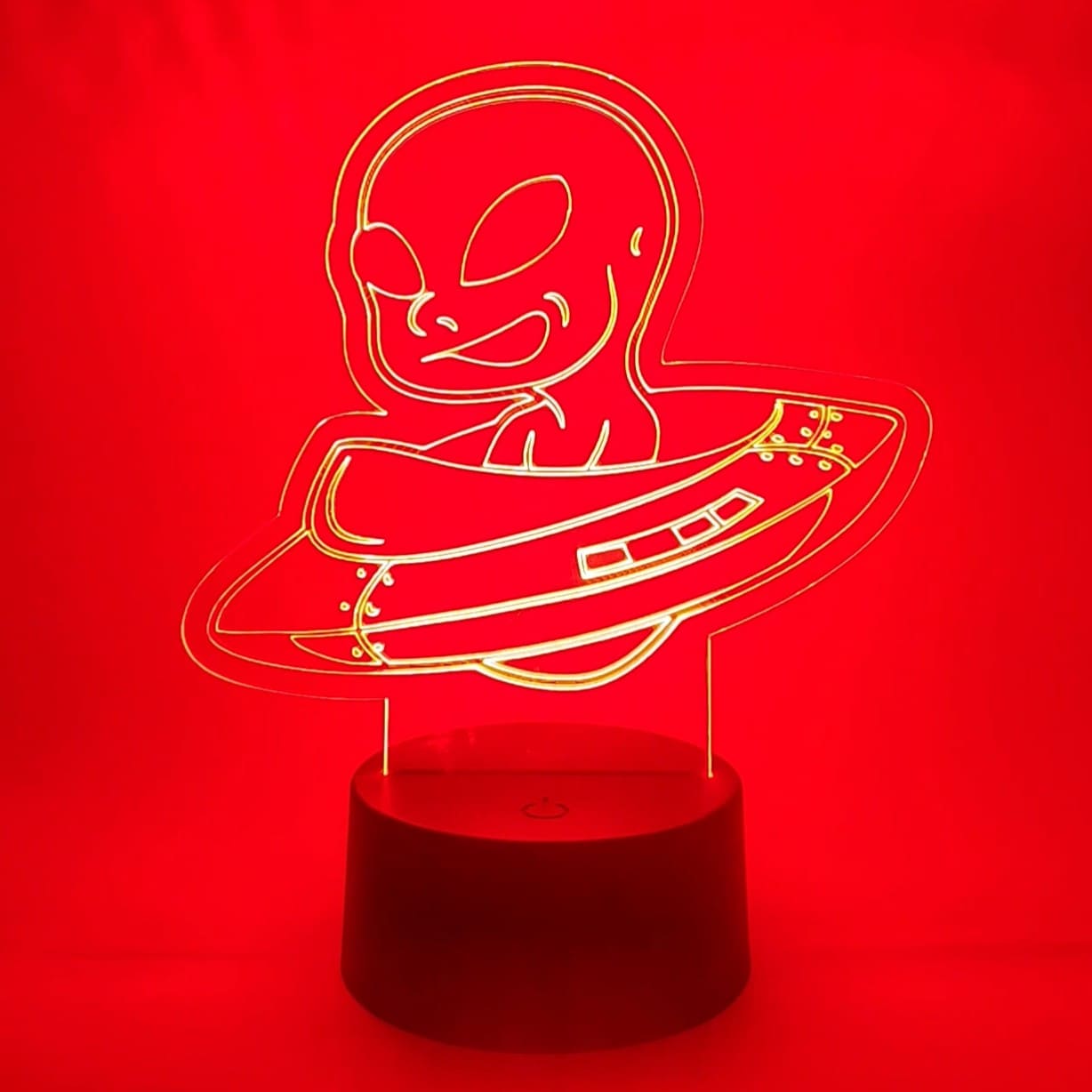 90s Alien LED Nightlight | Decorative Art Lamp
