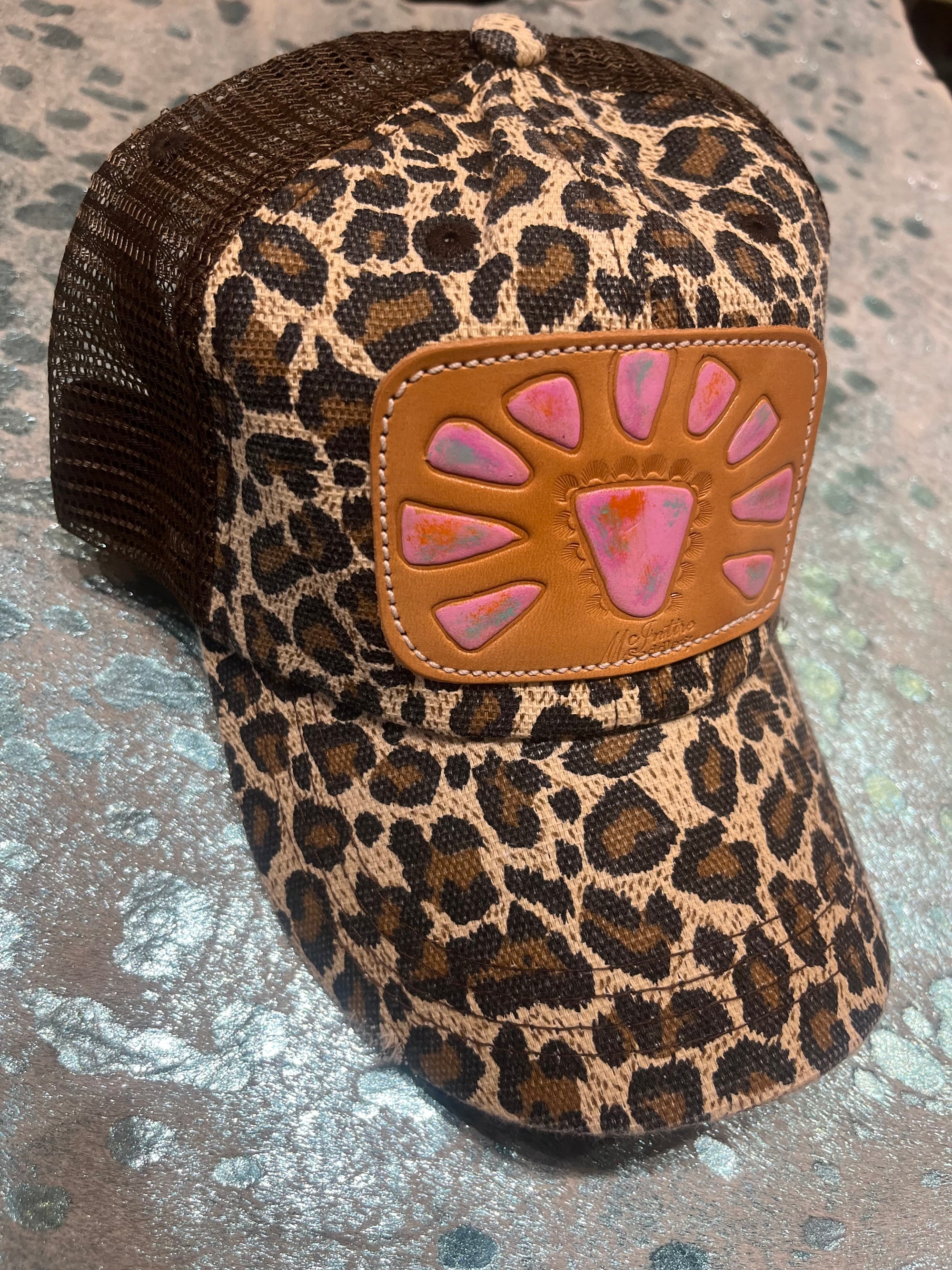 Upcycled Louis Vuitton Leopard - Main St. Salon & Boutique