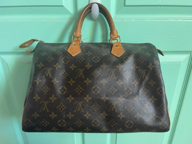 Louis Vuitton Speedy 30 in Green