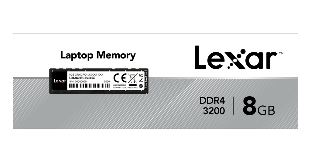 Lexar 8GB DDR4 3200 Laptop S0-DIMM Laptop Memory – TechshopZA.co.za