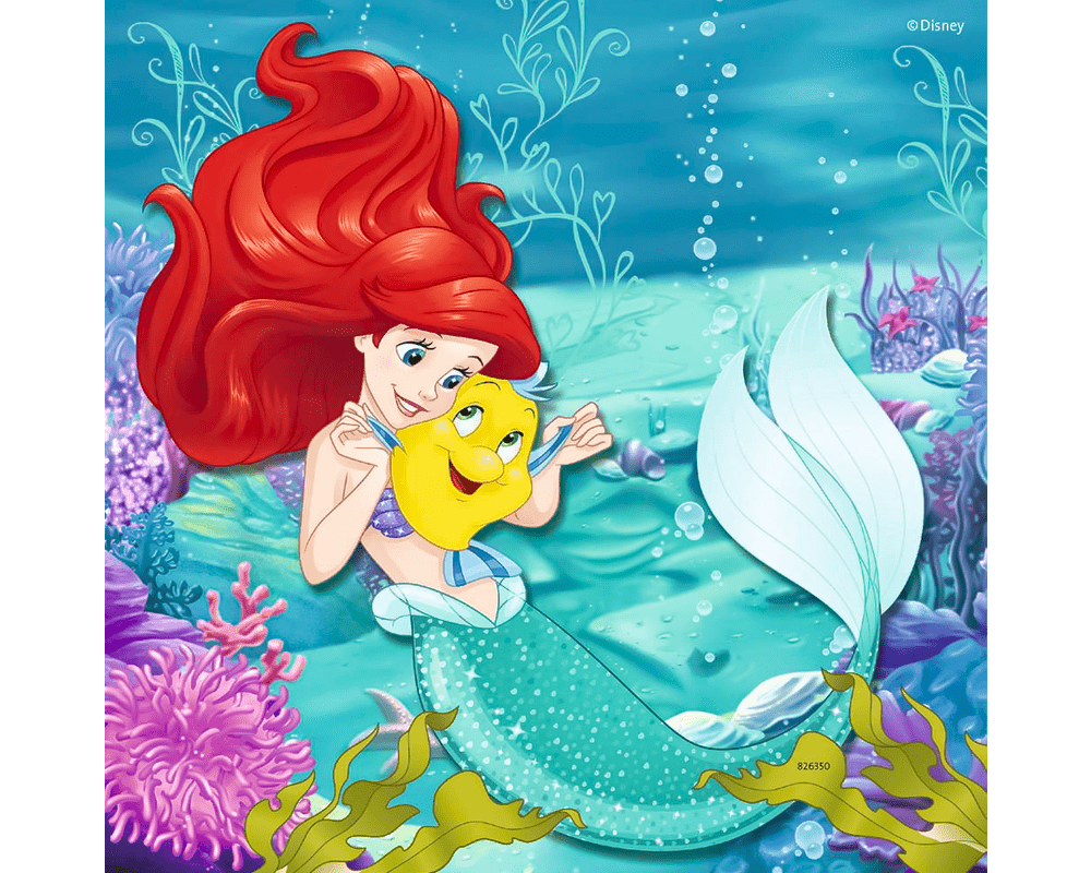 Puzzle Animado 1000 Piezas The Little Mermaid Maps La sirenita Disney de  Clementoni - JUGUETES PANRE