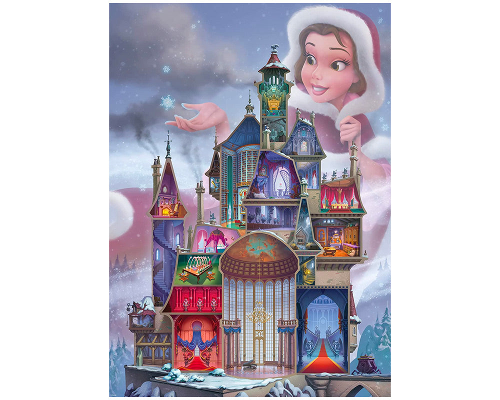 Puzzle Ravensburger Castillos Disney: Elsa 1000 Piezas - kubekings
