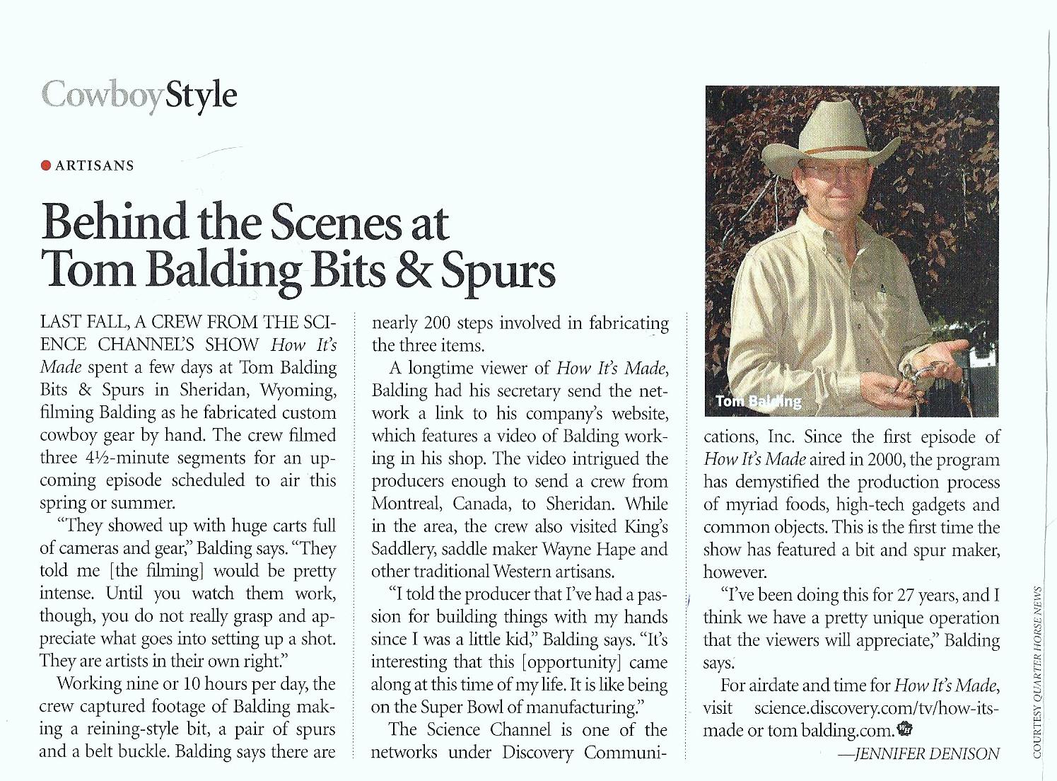 Cowboy Style Article