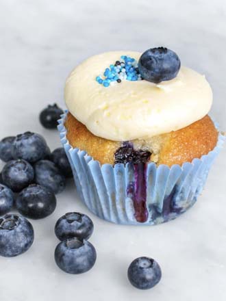 Cupcake Blueberry