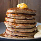 Banana Pancakes Recipe | Balanced Bites Wholesome Foods