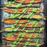 Pesto Roasted Carrots Recipe | Balanced Bites Wholesome Foods