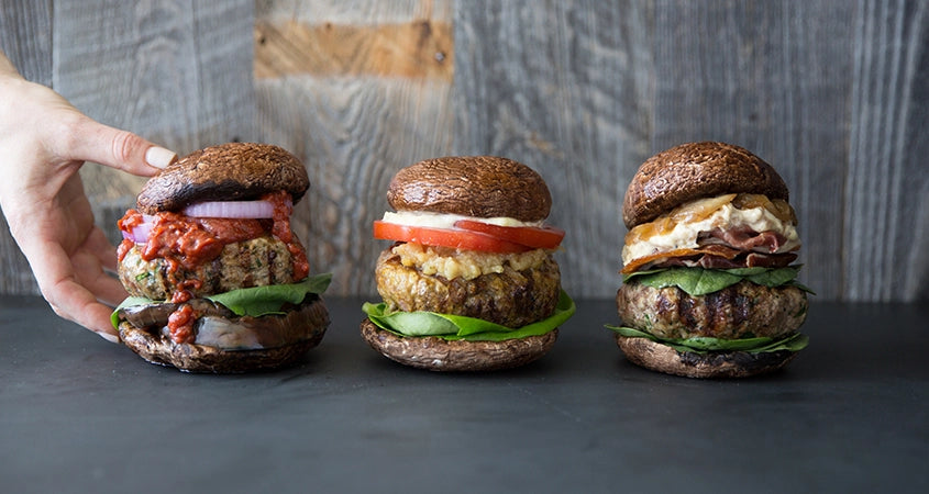 Meatball Sandwich Burgers with Marinara Recipe | Balanced Bites