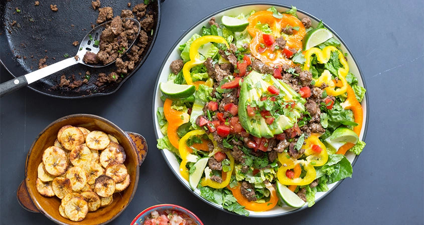 Tangy Taco Salad Recipe | Balanced Bites