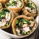 Chicken Salad Collard Wrap Recipe | Balanced Bites Wholesome Foods