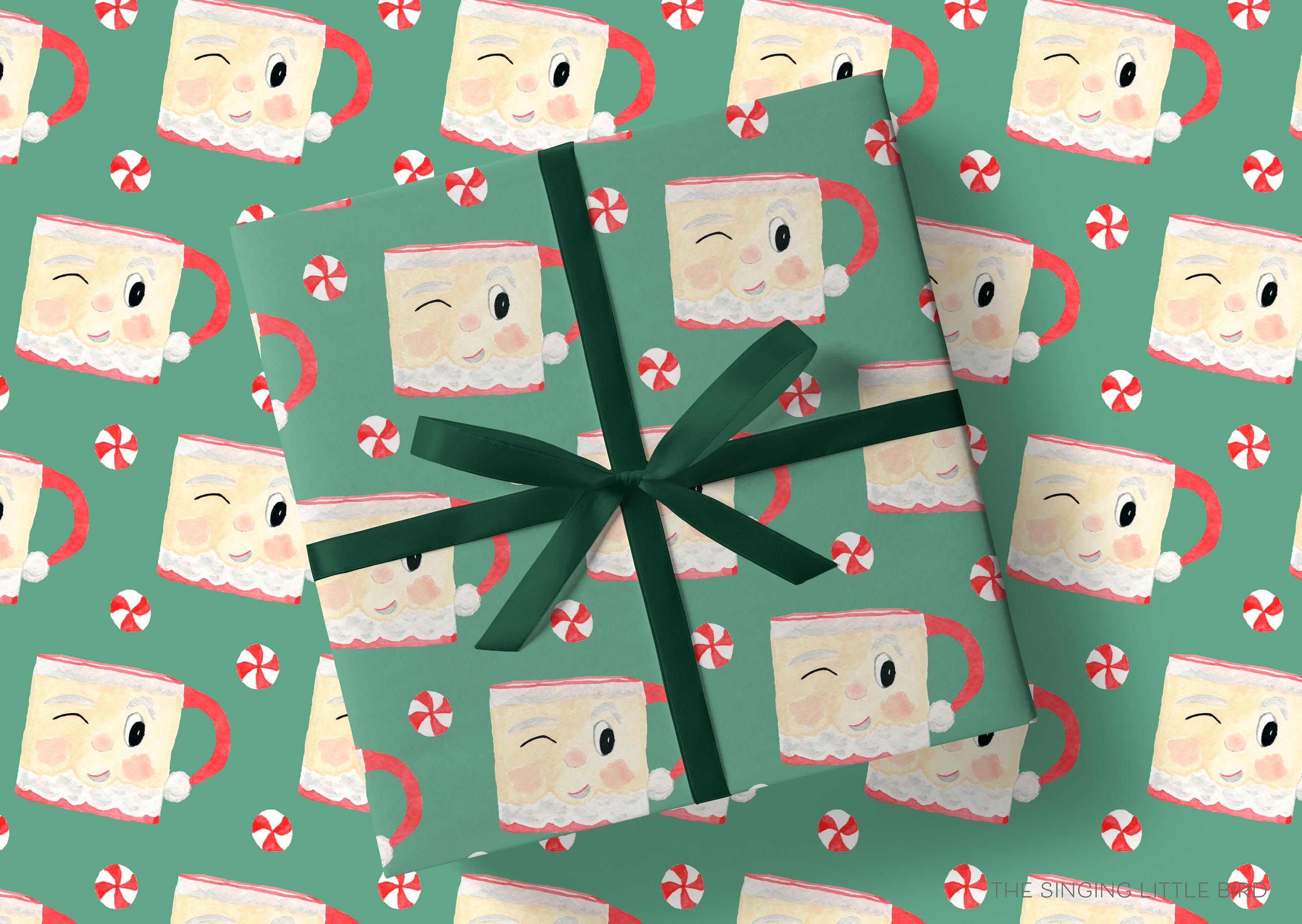 Gingerbread Christmas Gift Wrap