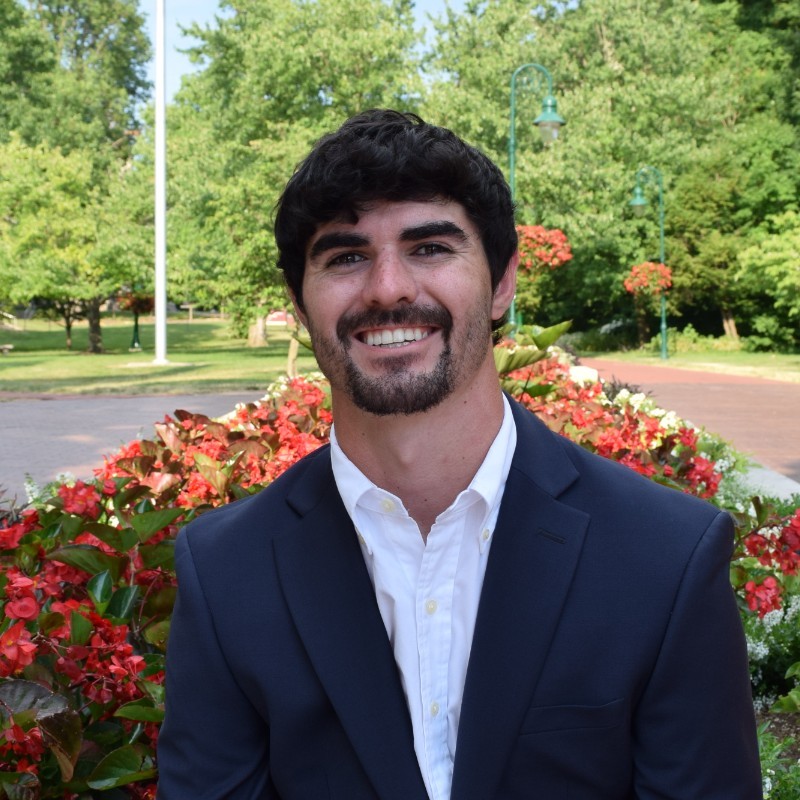 Evan Frische professional headshot from Indiana University