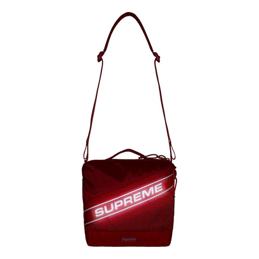 supreme shoulder bag red