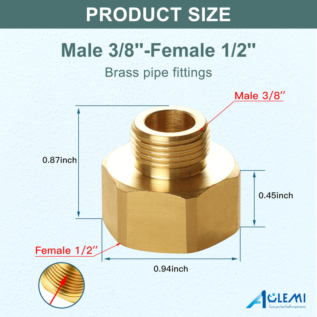 Male Brass Pipe Fittings, 0.5 inch, Size: 1/2 at Rs 30/piece in