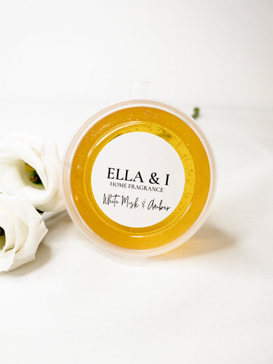 Ella and I - Home Fragrance. Gel wax Melts. White Musk and Amber. Similar to the hugely popular perfume. Jelly wax melts.
