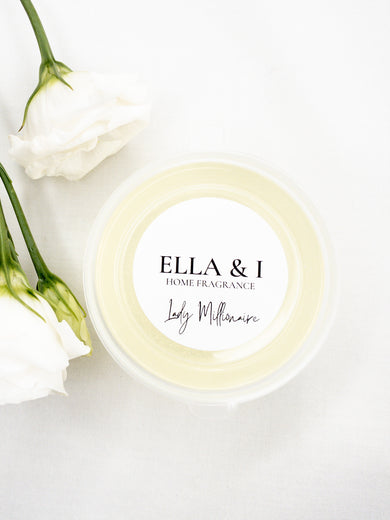 Ella and I - Home Fragrance. Gel wax Melts. Lady Millionaire. Similar to the hugely popular perfume. Jelly wax melts.
