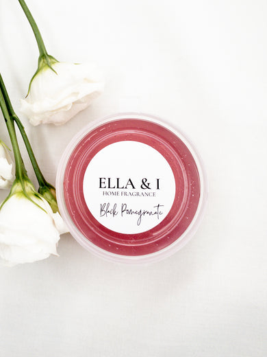 Ella and I - Home Fragrance. Gel wax Melts. Black Pomegranate. Similar to the hugely popular home fragrance. Jelly wax melts