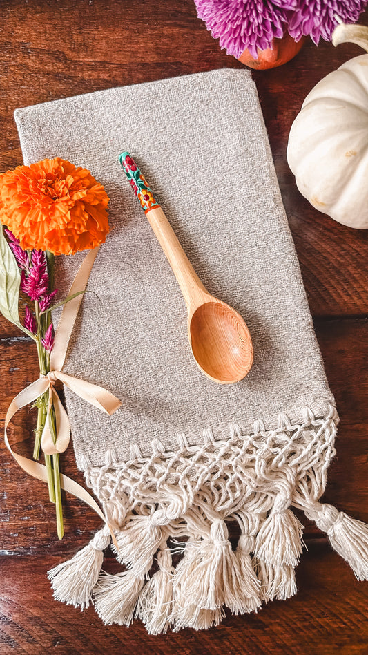 Handmade Wooden Spoon Set, Wooden Kitchen Utensils︱ - La Tiendita Tulum