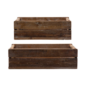 Reclaimed Wood Crate - The Haven