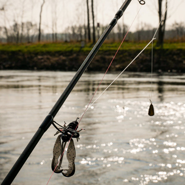 Kickback-Rig am Wasser