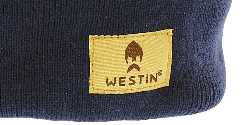 Westin-Warm-Beanie-Deepblue-Logo