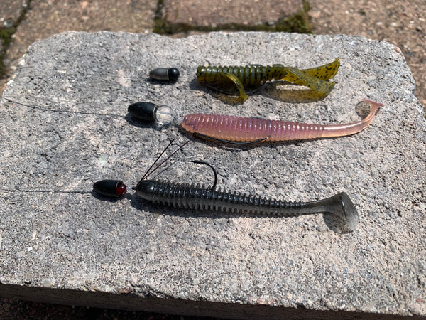 Worm-Hooks fürs Texas-Rig