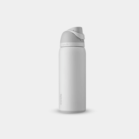 Owala 24 oz. FreeSip Stainless Steel Water Bottle, Shy Marshmallow