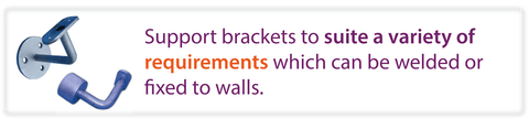 dda support brackets