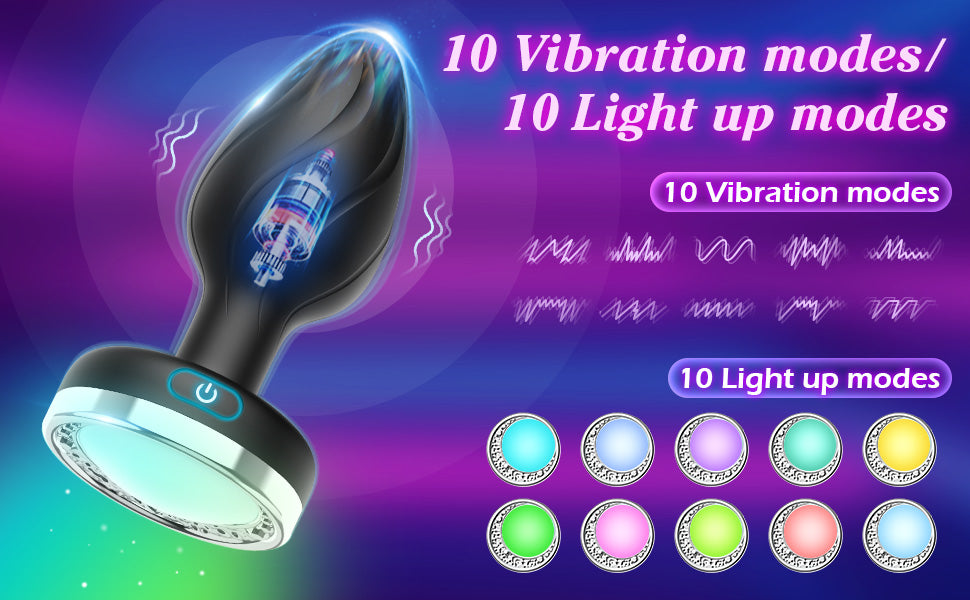 led anal plug