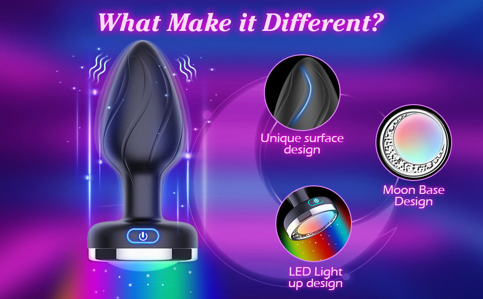 led anal plug