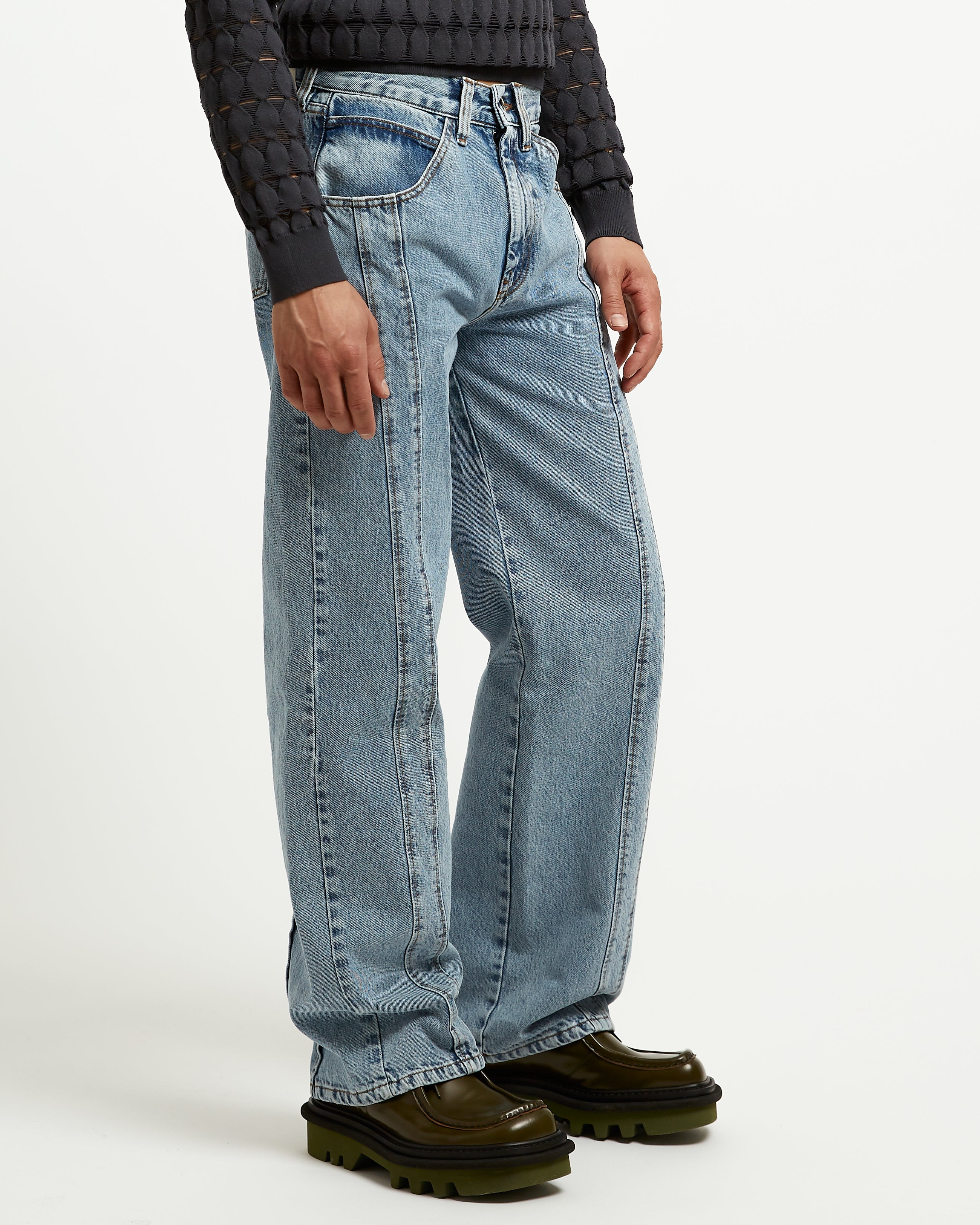 定価41800円NAMACHEKO ASHACK DENIM JEANS デニム　ジーンズ