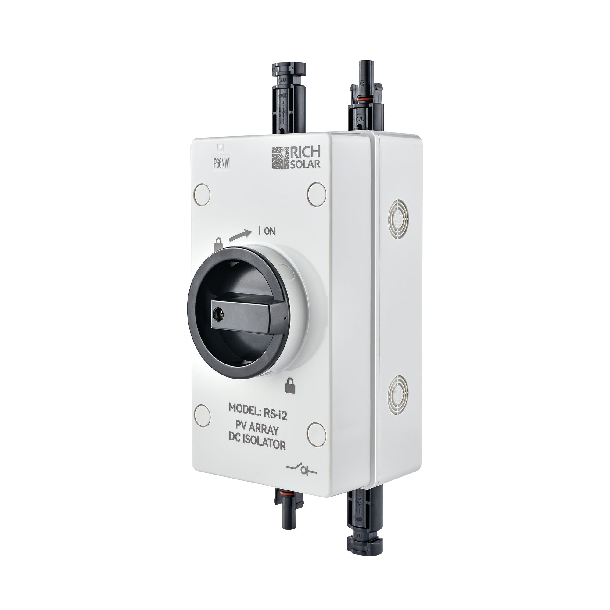 Solar PV DC Quick Disconnect Switch | Solar Array DC Quick Disconnect Switch | 1500 Volt 32 Amp | 2 Pole 1 String | Easy to Install