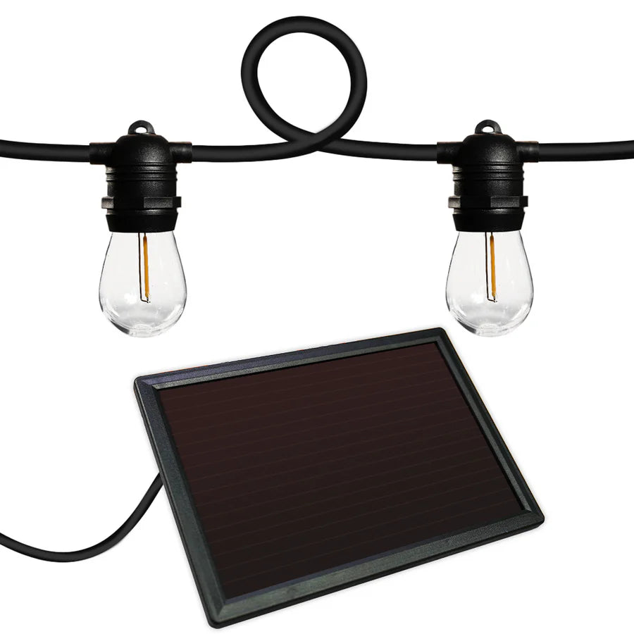 Rich Solar RS-SL30 Solar Powered String Lights 12 Led Bulbs