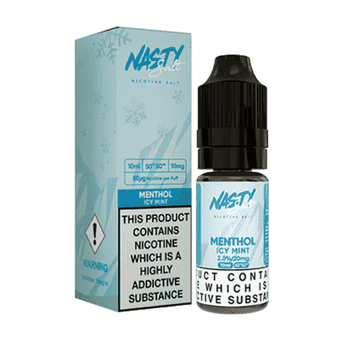 Nasty Juice Menthol e-liquid Bottle Image